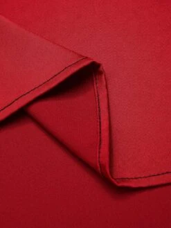 Black & Red 1930s Halloween Fishtail Strap Dress -Retro Pulse Shop SCHL001038 6