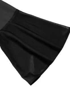 Black 1960s Halloween Spider Net Bell Pencil Dress -Retro Pulse Shop SCHL001044 5