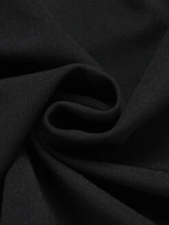 Black&Red 1960s Bow-knot Patchwork Wrap Dress -Retro Pulse Shop SCHL002327 5