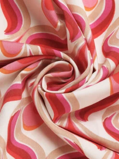 Red 1960s Heart Op Art Wide-Leg Pants 14 Red 1960s Heart Op Art Wide-Leg Pants -Retro Pulse Shop SCHL002340 5