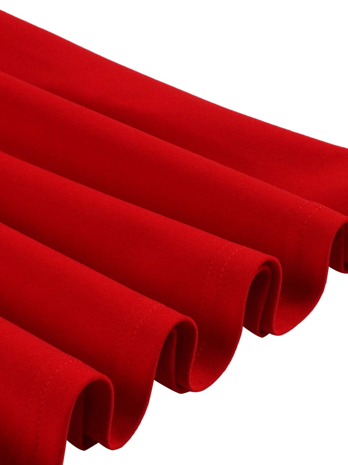 1950s Lapel Polka Dots Sleeveless Belted Dress 5 1950s Lapel Polka Dots Sleeveless Belted Dress - Image 3