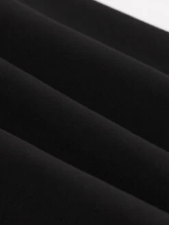 1950s Solid Smocked Waist Off-Shoulder Dress -Retro Pulse Shop SCHL002865 B 9