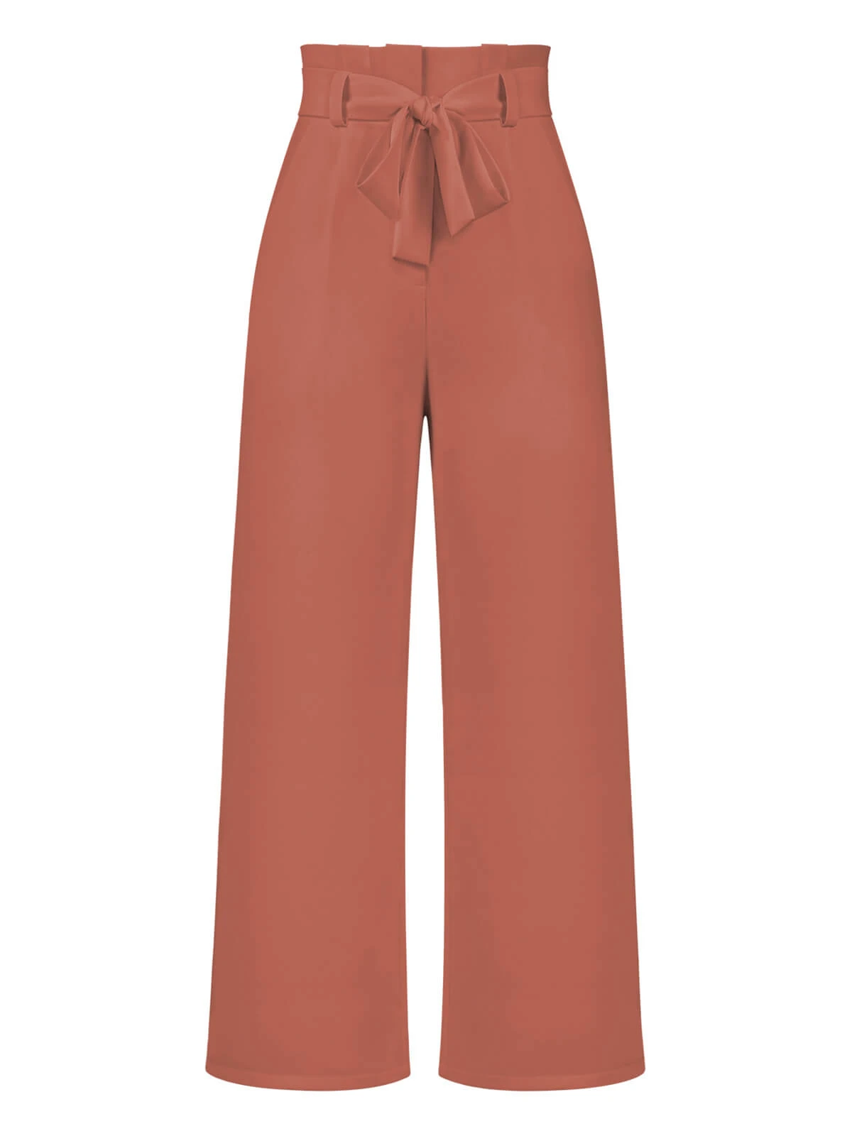 1950s Solid Hight Waist Wideleg Pants 6 1950s Solid Hight Waist Wideleg Pants - Image 4