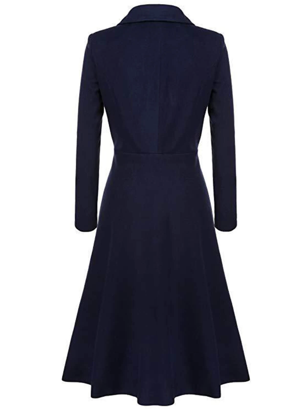 1930s Solid Lapel Long Sleeve Coat 6 1930s Solid Lapel Long Sleeve Coat - Image 4