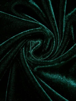 Green 1960s Solid Velvet Pencil Skirt -Retro Pulse Shop SCHL003190 6