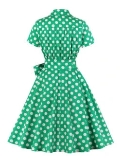 [Plus Size] 1950s Polka Dots Waist Tie Lapel Dress -Retro Pulse Shop SCHL003341 G 2 e6bd6692 4bf2 497b a11b ed6314fa7f55