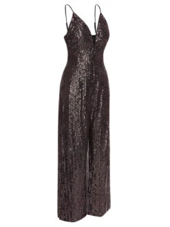 1930s Sequined Shiny Slip Vintage Jumpsuit -Retro Pulse Shop SCHL003382 RR 2