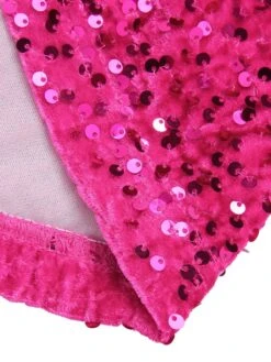 Pink 1960s Halter Sequined Wrap Dress 15 Pink 1960s Halter Sequined Wrap Dress -Retro Pulse Shop SCHL003476 6 compressed