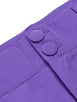 2PCS 1950s V-Neck Lantern Sleeve Blouse & Pants -Retro Pulse Shop SCHL003530 4