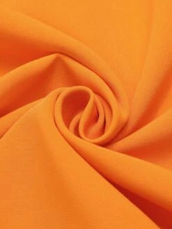 Orange 1960s Crew Bowknot Sleeveless Dress -Retro Pulse Shop SCHL003564 6 compressed