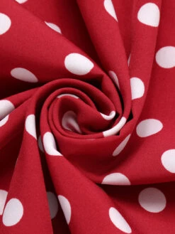 [Pre-Sale] [Plus Size] Red 1950s Polka Dot Halter Dress -Retro Pulse Shop SCHL003568 5 5bdf2a71 1ae1 432c b5b2 cea4fc275d5a