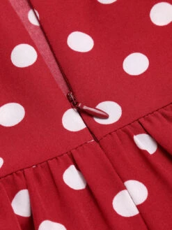 [Pre-Sale] [Plus Size] Red 1950s Polka Dot Halter Dress -Retro Pulse Shop SCHL003568 6 d4ba44d9 6cb9 4a77 bc3a a47bb321bcc1
