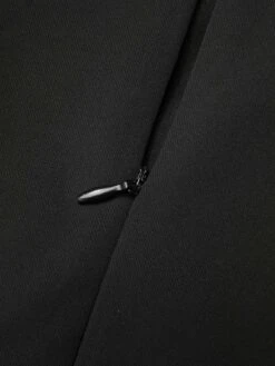 Black 1950s V-Neck Bow Mesh Dress -Retro Pulse Shop SCHL003584 6 compressed