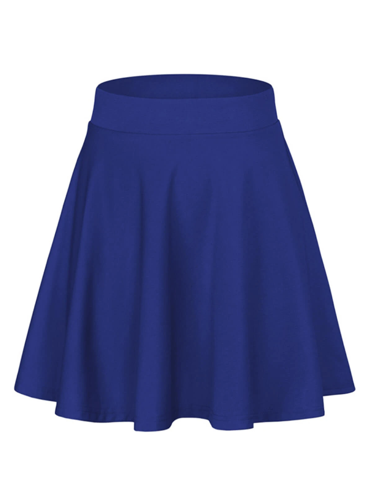 1940s Solid Thigh-Length A-Line Skirt 7 1940s Solid Thigh-Length A-Line Skirt - Image 5