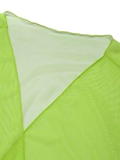 [Plus Size] Multicolor 1960s Gradient Color Long Cover Up -Retro Pulse Shop SCHL003675 MC 01 5