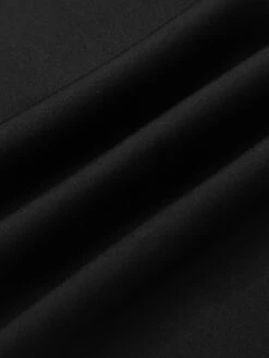 Black 1930s Ruffle Lapel Bootcut Jumpsuit -Retro Pulse Shop SCHL003799 B 01 5