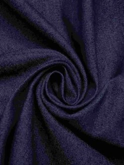 Blue 1960s Solid Square Neck Cowboy Dress -Retro Pulse Shop SCHL003852 BL 01 7