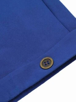 Dark Blue 1940s Pockets Lapel Romper -Retro Pulse Shop SCHL003873 6