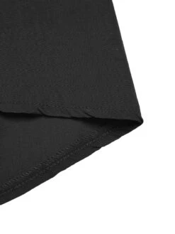 1950s Solid Ruffled Cuff V-Neck Romper -Retro Pulse Shop SCHL003955 2 7