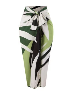 1960s Tropical Plant Cover-up