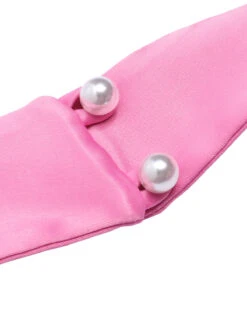 Black & Pink 1930s Bow Lapel Jumpsuit 15 Black & Pink 1930s Bow Lapel Jumpsuit -Retro Pulse Shop SCHL004078 6