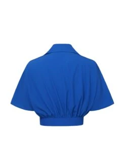 2PCS 1930s Solid Dolman Blouse & Floral Pants -Retro Pulse Shop SCHL004101 9