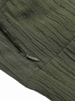 Army Green 1930s Loose Pleated Jumpsuit -Retro Pulse Shop SCHL004104 6