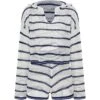 2PCS 1940s Knitted Hollow Stripes Hooded Top & Shorts -Retro Pulse Shop SCHL004165 1 compressed