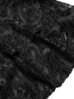 1950s Spaghetti Strap Solid Swimsuit -Retro Pulse Shop SCHL004173 8 compressed