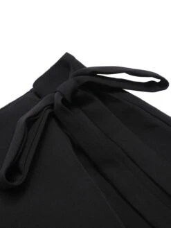 2PCS 1950s Black White Plaid Top & Ruffle Hem Skirt -Retro Pulse Shop SCHL004177 8