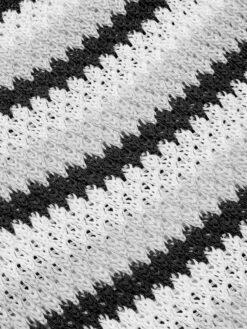 1960s Striped Knitted Spaghetti Straps Dress -Retro Pulse Shop SCHL004178 12