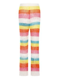 Rainbow 1950s Hollow Knitted Beach Pants 9 Rainbow 1950s Hollow Knitted Beach Pants -Retro Pulse Shop SCHL004190 3 compressed