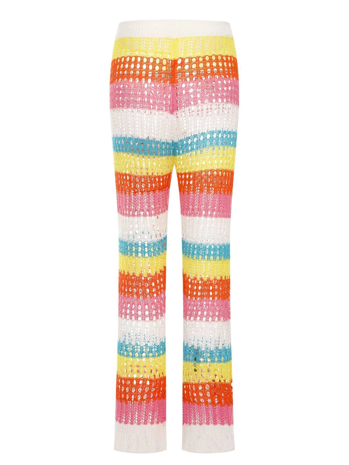 Rainbow 1950s Hollow Knitted Beach Pants 5 Rainbow 1950s Hollow Knitted Beach Pants - Image 3