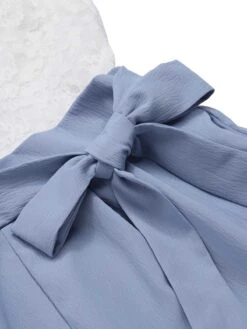 1950s Spaghetti Strap Lace Patchwork Romper -Retro Pulse Shop SCHL004196 4 compressed