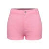 1960s Solid Colored Denim Shorts -Retro Pulse Shop SCHL004225 P