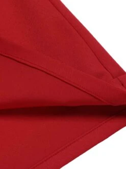 [Pre-Sale] Red 1950s Polka Dots Patchwork Halter Romper -Retro Pulse Shop SCHL004329 6