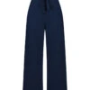Dark Blue 1940s High Waist Bow Waist Pants -Retro Pulse Shop SCHL004349 1