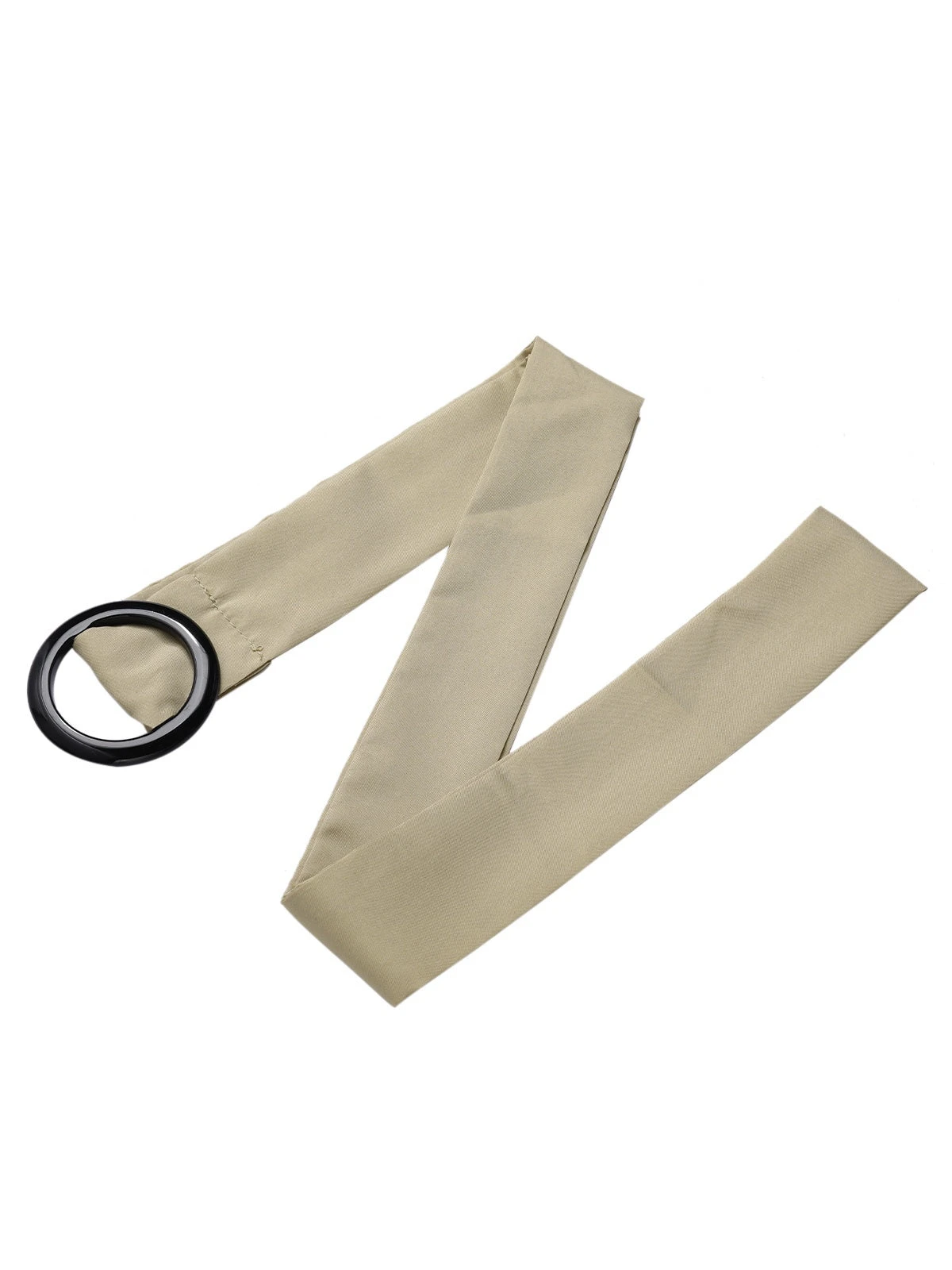 Beige 1940s Shirt-Collar Buttons Floral Printed Dress 6 Beige 1940s Shirt-Collar Buttons Floral Printed Dress - Image 4