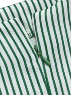 [Pre-Sale] Green 1940s Spaghetti Strap Stripes Patchwork Belted Dress -Retro Pulse Shop SCHL004428 6 compressed