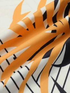 2PCS 1970s Plant Prints V-Neck Short Strap Top & Pants -Retro Pulse Shop SCHL004486 5