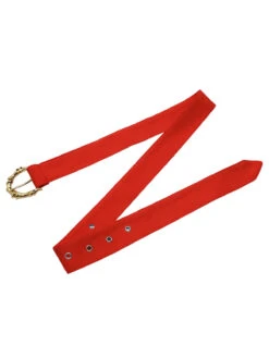 2PCS 1950s Floral Crewl Halter Top & Shorts With Belt -Retro Pulse Shop SCHL004491 7