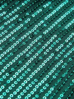 Dark Green 1930s Cowl Neck Sequined Jumpsuit -Retro Pulse Shop SCHL004535 5