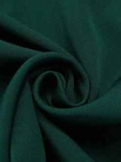 [Pre-Sale] Dark Green 1940s Solid Button Shorts -Retro Pulse Shop SCHL004543 6