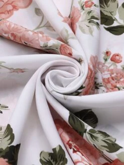 1950s Floral Bow Belt Vintage Dress 21 1950s Floral Bow Belt Vintage Dress -Retro Pulse Shop SCHL004586 10