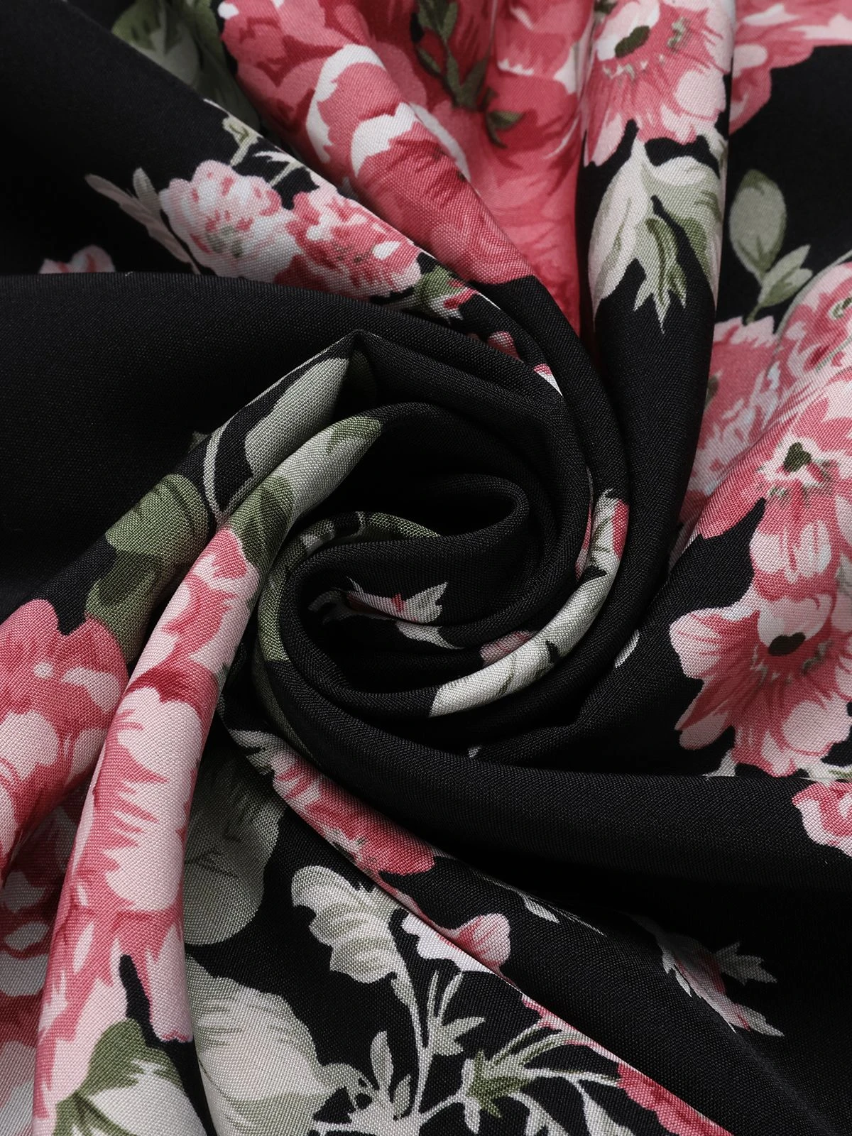 1950s Floral Bow Belt Vintage Dress 6 1950s Floral Bow Belt Vintage Dress - Image 4