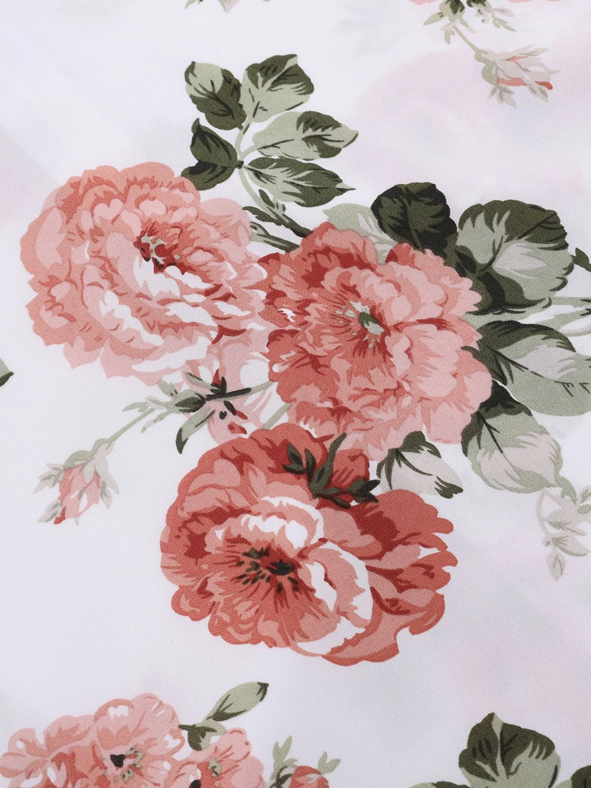 1950s Floral Bow Belt Vintage Dress 11 1950s Floral Bow Belt Vintage Dress - Image 9