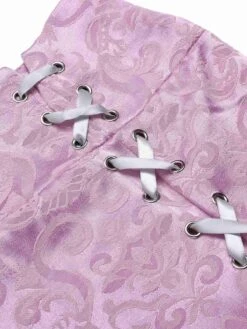 Vintage 1930s Punk Lace-Up Mermaid Skirt 16 Vintage 1930s Punk Lace-Up Mermaid Skirt -Retro Pulse Shop SCHL004609 10