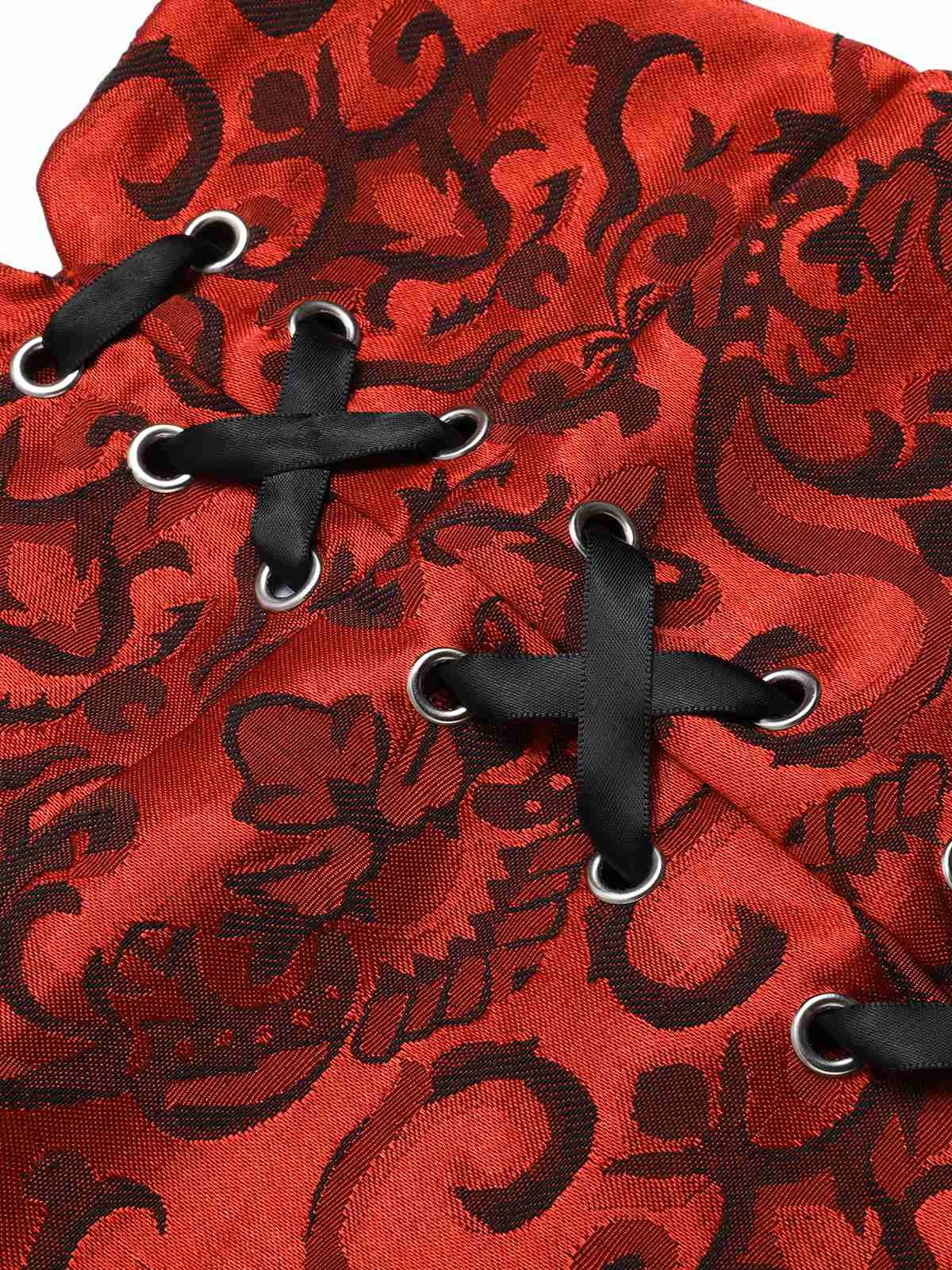 Vintage 1930s Punk Lace-Up Mermaid Skirt 12 Vintage 1930s Punk Lace-Up Mermaid Skirt - Image 10