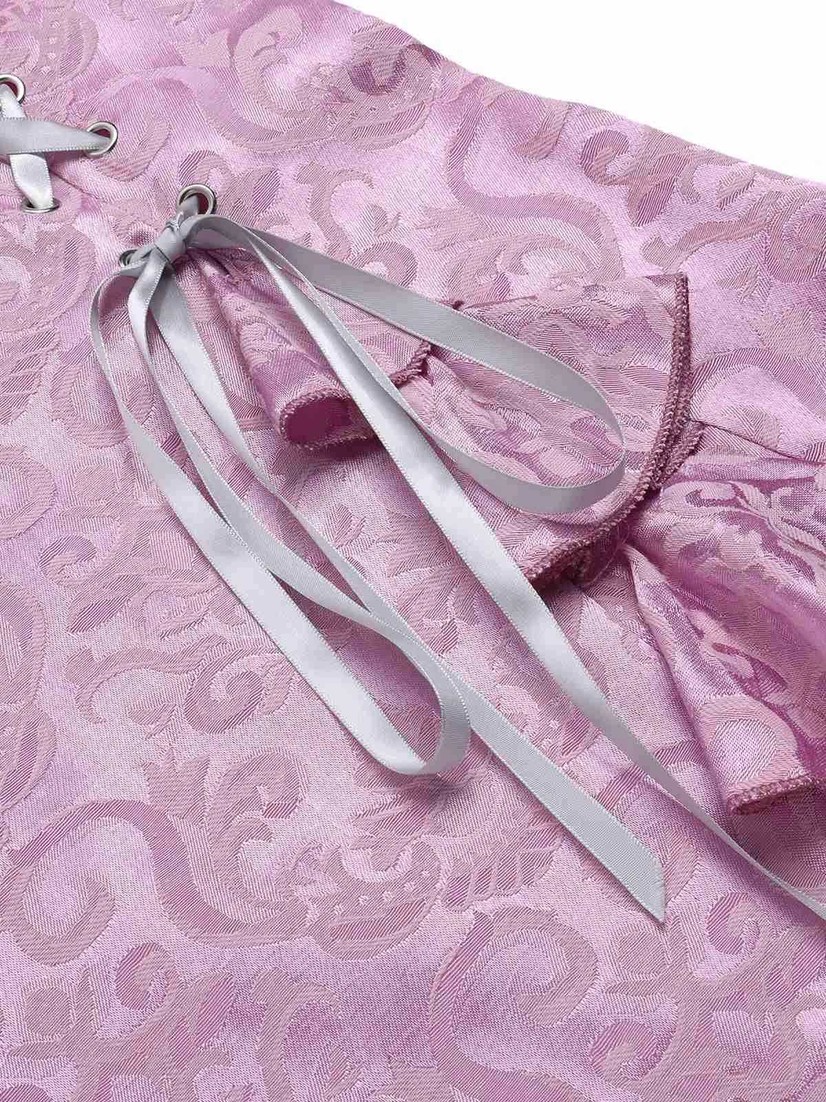 Vintage 1930s Punk Lace-Up Mermaid Skirt 6 Vintage 1930s Punk Lace-Up Mermaid Skirt - Image 4