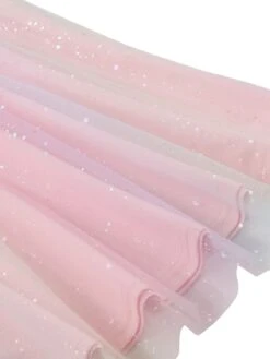 Pink 1950s Halter Mesh Sequined Dress -Retro Pulse Shop SCHL004675 PAT 3